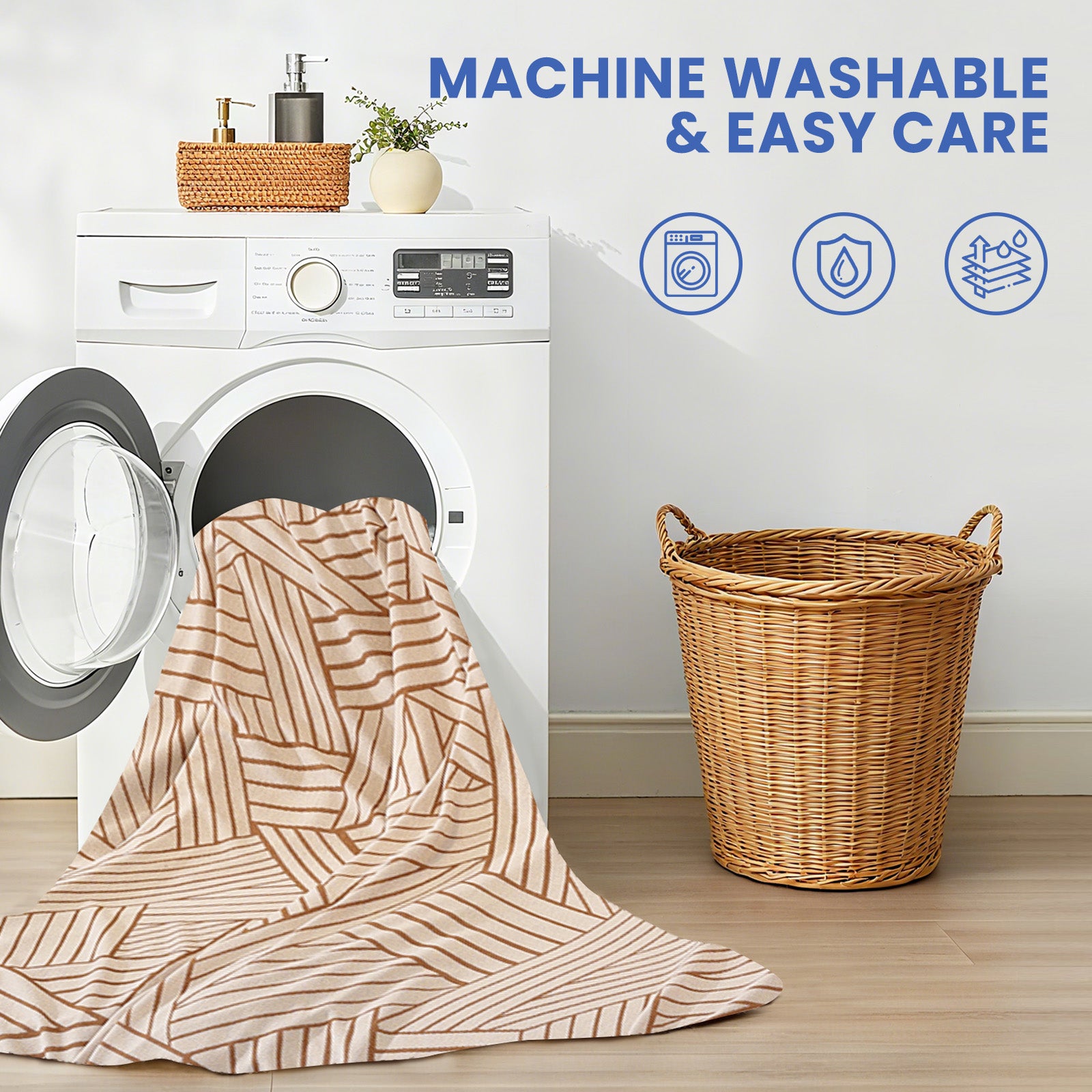 Ystyle Sofa Cover 180x380 CM, Non-Slip Full Sofa Protector, Cat Scratch-Resistant Sofa Cover, Washable Stain-Proof Sofa Slipcover, Ideal as Decorative Throw or Picnic Blanket