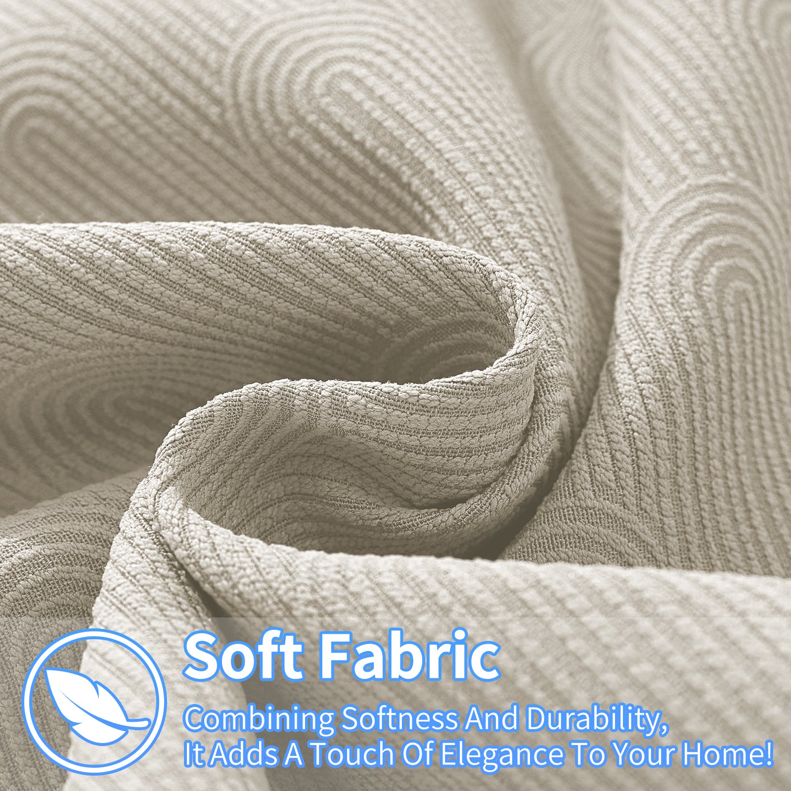 Ystyle Cushion Covers, 50 x 50 cm, Set of 2, Cushions for Sofa with Invisible Zip, Soft Cushion Cover, Modern, Washable, for Chair Bed, Living Room, Bedroom