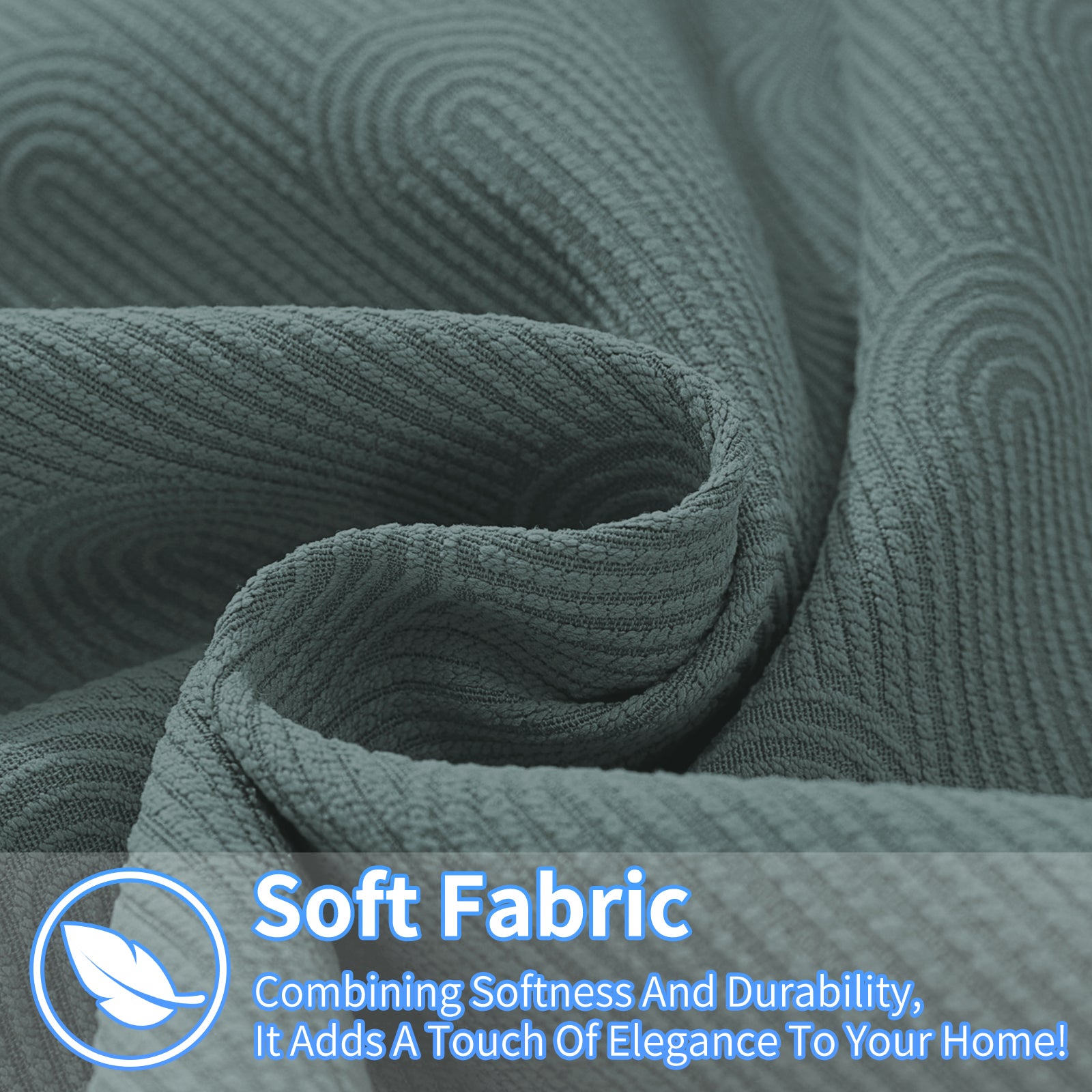 Ystyle Cushion Covers, 50 x 50 cm, Set of 2, Cushions for Sofa with Invisible Zip, Soft Cushion Cover, Modern, Washable, for Chair Bed, Living Room, Bedroom