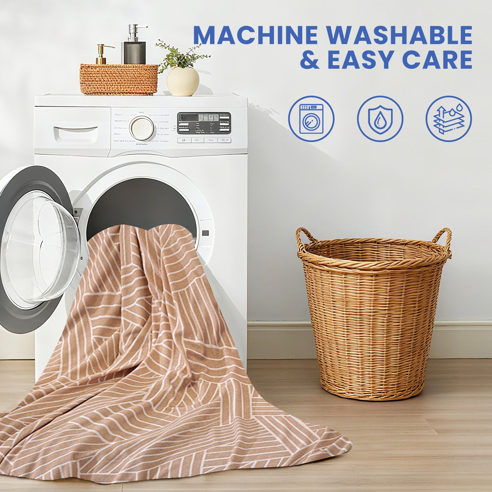 Ystyle Sofa Cover 180x380 CM, Non-Slip Full Sofa Protector, Cat Scratch-Resistant Sofa Cover, Washable Stain-Proof Sofa Slipcover, Ideal as Decorative Throw or Picnic Blanket