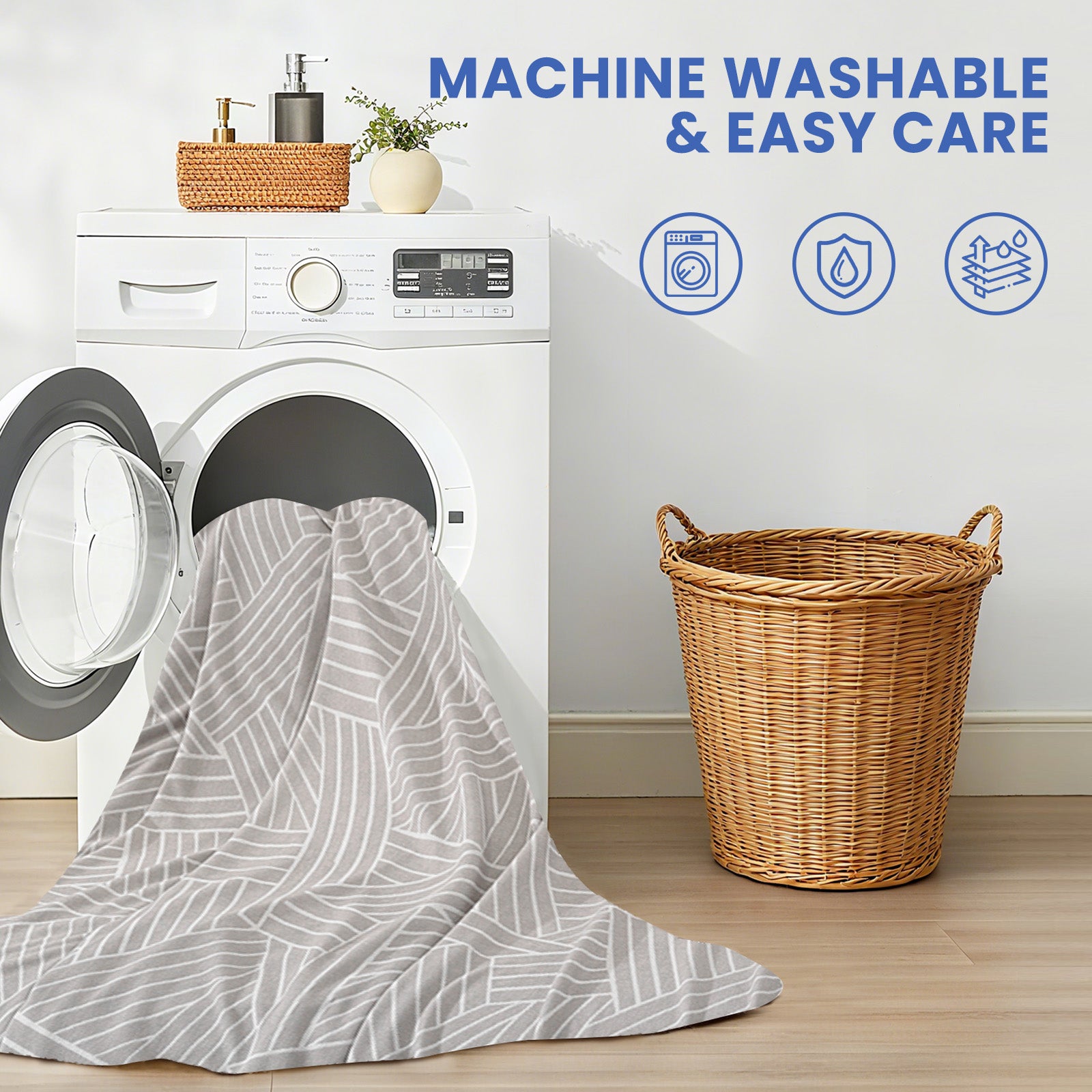 Ystyle Sofa Cover 180x380 CM, Non-Slip Full Sofa Protector, Cat Scratch-Resistant Sofa Cover, Washable Stain-Proof Sofa Slipcover, Ideal as Decorative Throw or Picnic Blanket