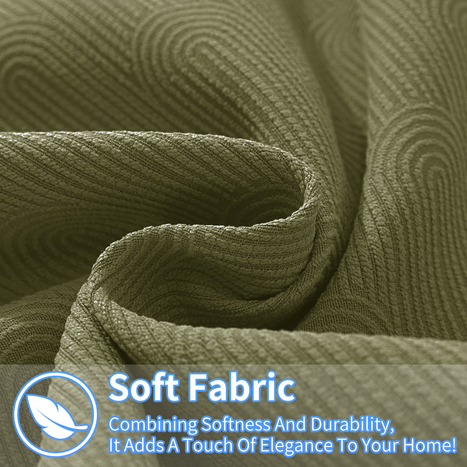 Ystyle Cushion Covers, 50 x 50 cm, Set of 2, Cushions for Sofa with Invisible Zip, Soft Cushion Cover, Modern, Washable, for Chair Bed, Living Room, Bedroom