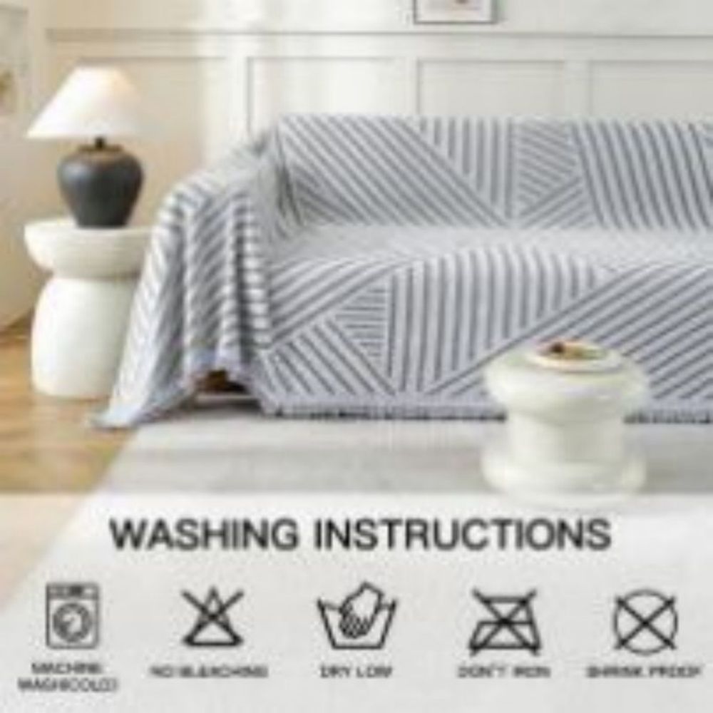 YSTYLE 2 Seater canapé couverture Throw 180x280CM Stain Resistant