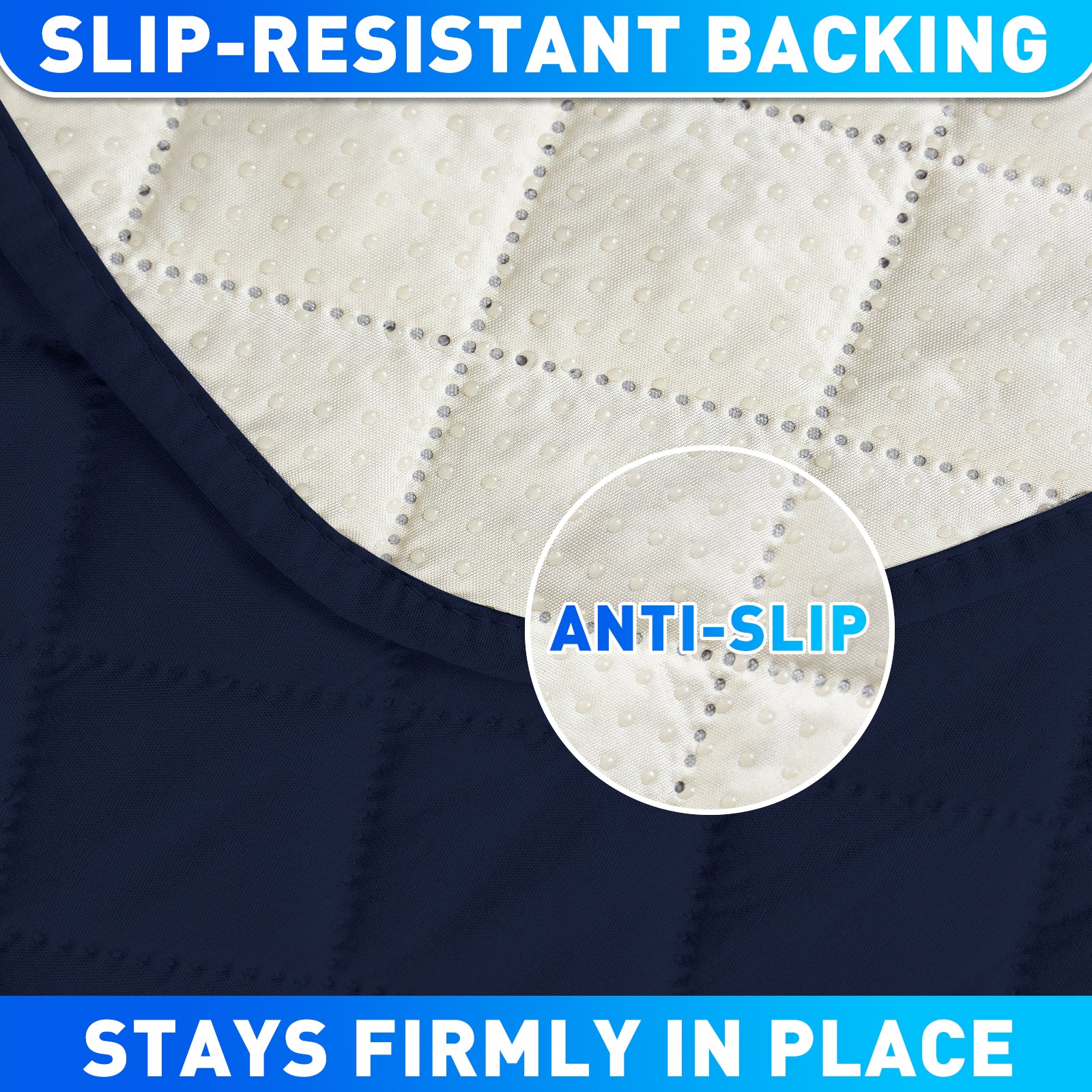 Waterproof 1 Seater Armchair Cover with Non-Slip Backing and Pockets