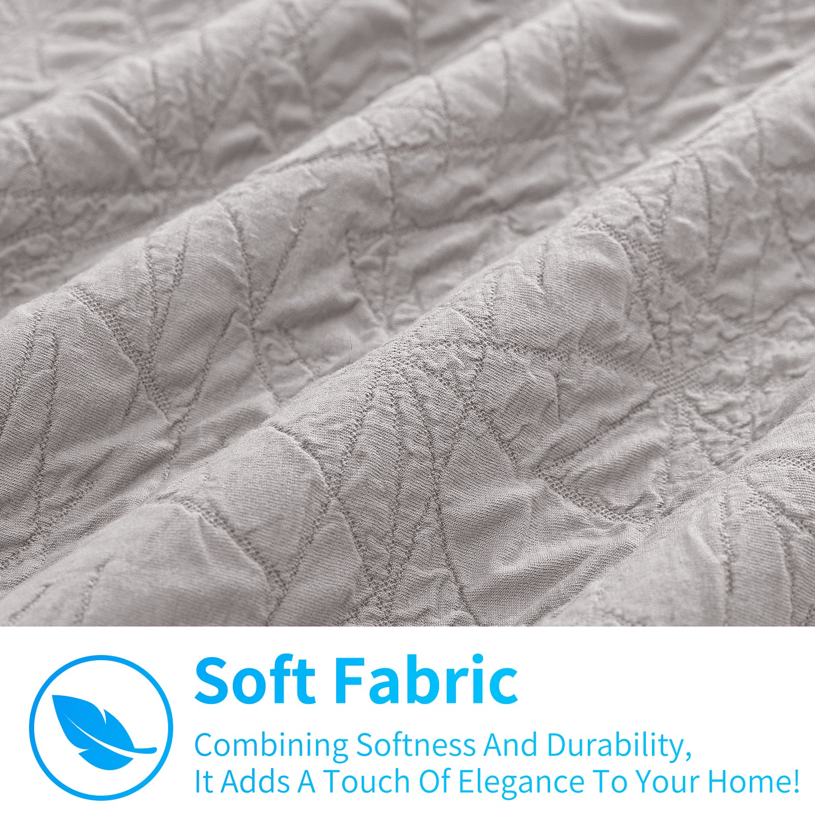 Ystyle 2 Pieces Sofa Cushion Covers 60 x 60 cm, Cushion Covers with Invisible Zipper, Square Pillowcases, Modern Sofa Pillowcases, for Living Room Bedroom Balcony Outdoor