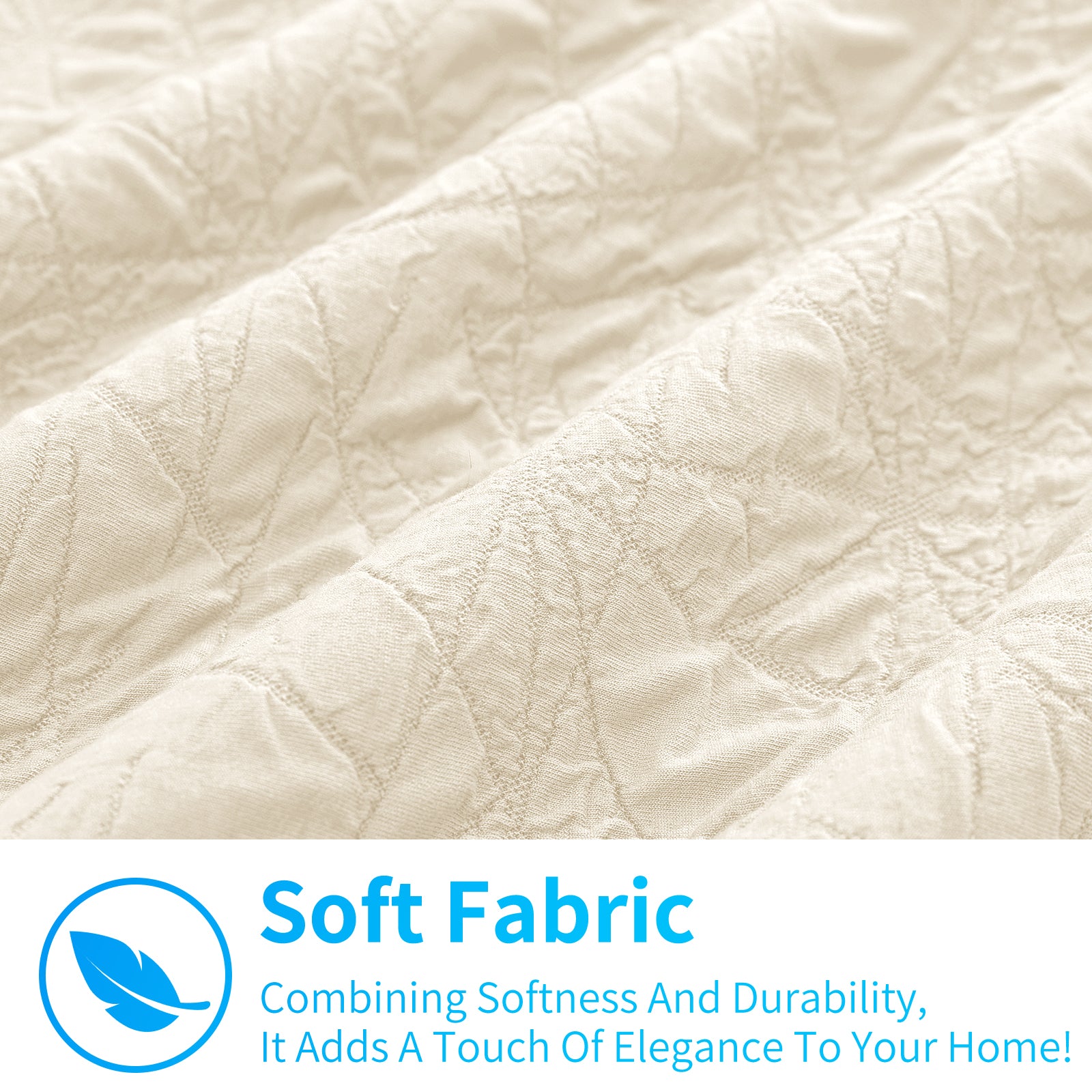 Ystyle 2 Pieces Sofa Cushion Covers 60 x 60 cm, Cushion Covers with Invisible Zipper, Square Pillowcases, Modern Sofa Pillowcases, for Living Room Bedroom Balcony Outdoor