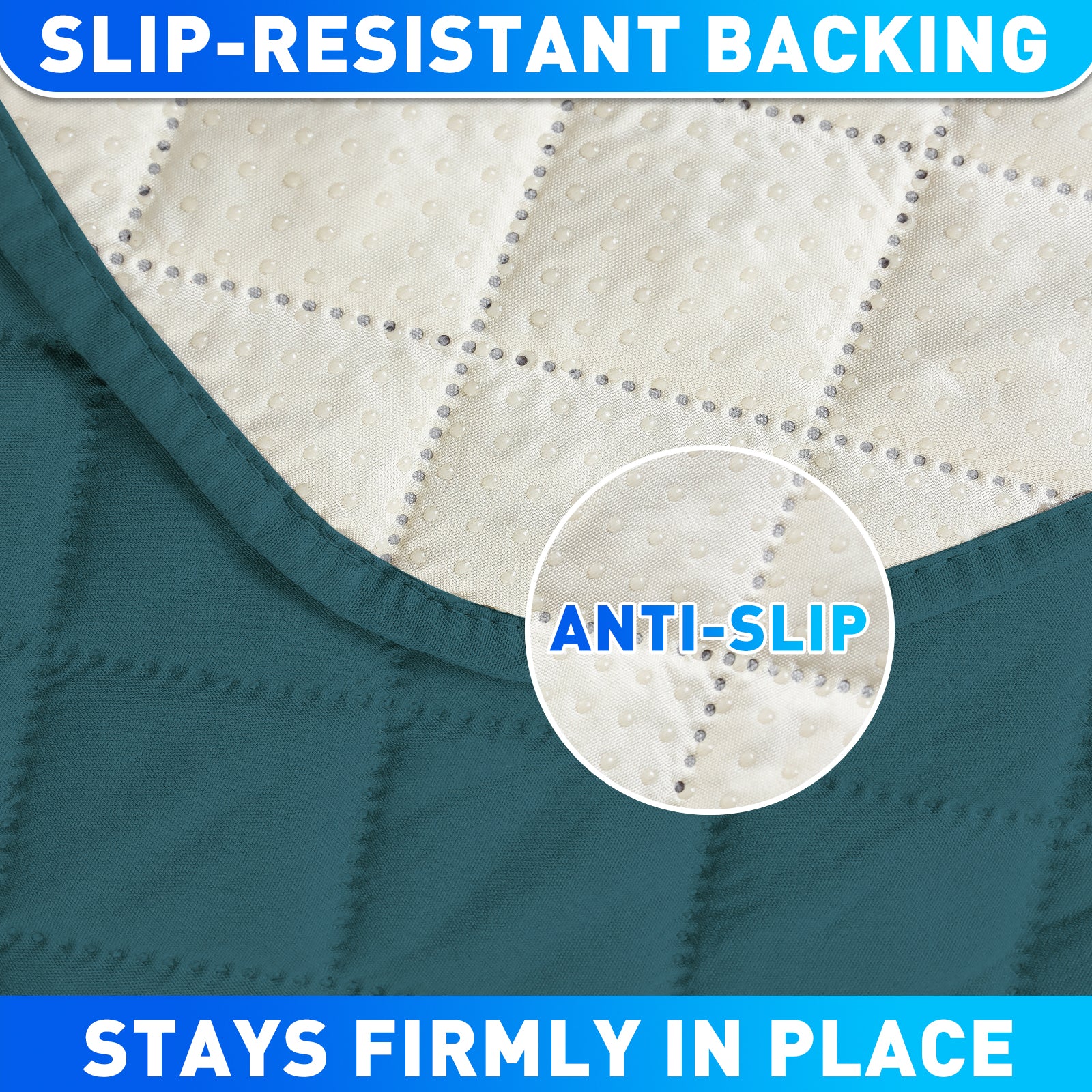 Waterproof 1 Seater Armchair Cover with Non-Slip Backing and Pockets