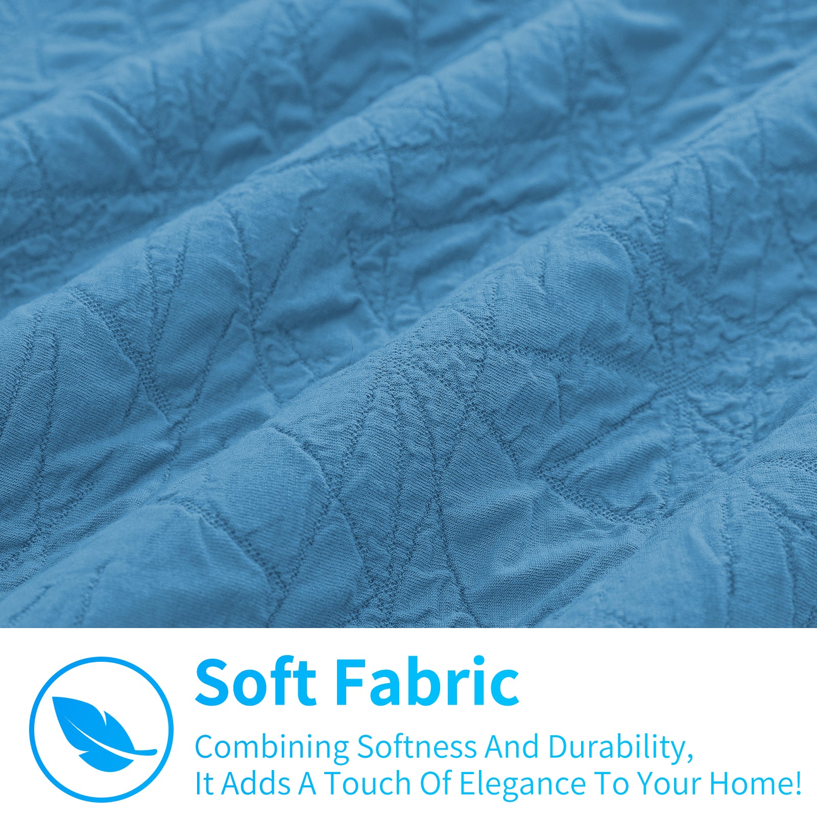 Ystyle 2 Pieces Sofa Cushion Covers 60 x 60 cm, Cushion Covers with Invisible Zipper, Square Pillowcases, Modern Sofa Pillowcases, for Living Room Bedroom Balcony Outdoor