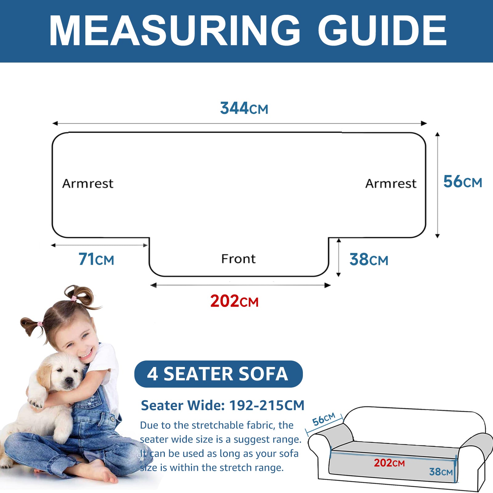 Copertura impermeabile per poltrona quadrupla YSTYLE, antiscivolo per la protezione degli animali domestici