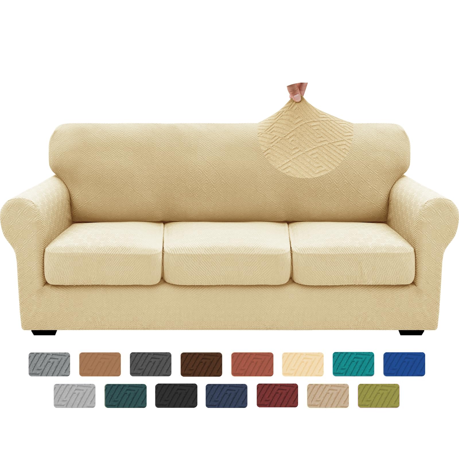 Ystyle Sofa Cover Non-slip Couch Cover Furniture Protector for Pets