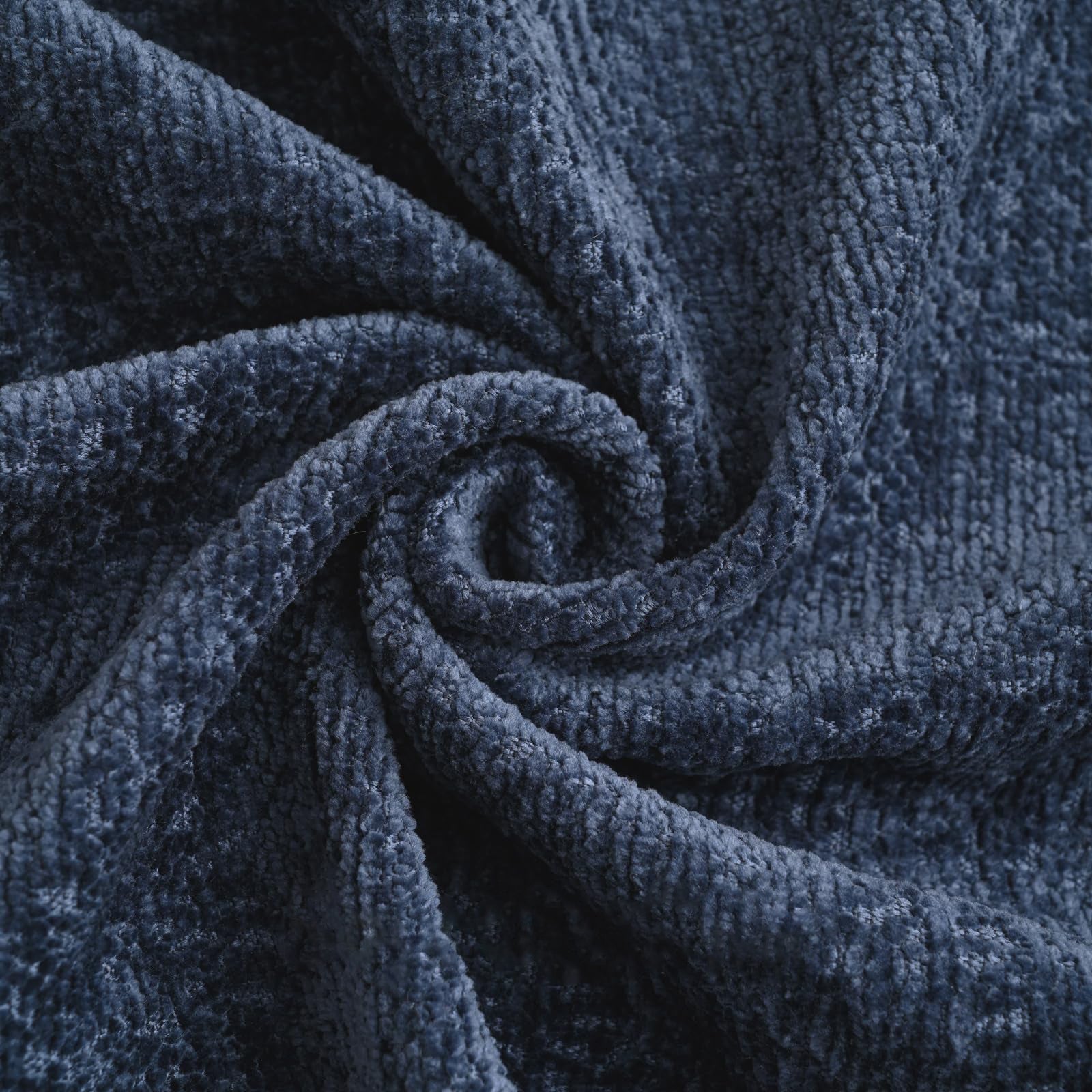 Ystyle Chenille Sofa Cushion Covers 60 x 60 cm, 2 Pieces, Soft Durable Heart-Shaped Cushion Cover, Decorative Elegant Pillow Case for Living Room