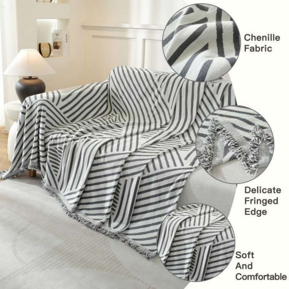 YSTYLE 2 Seater canapé couverture Throw 180x280CM Stain Resistant