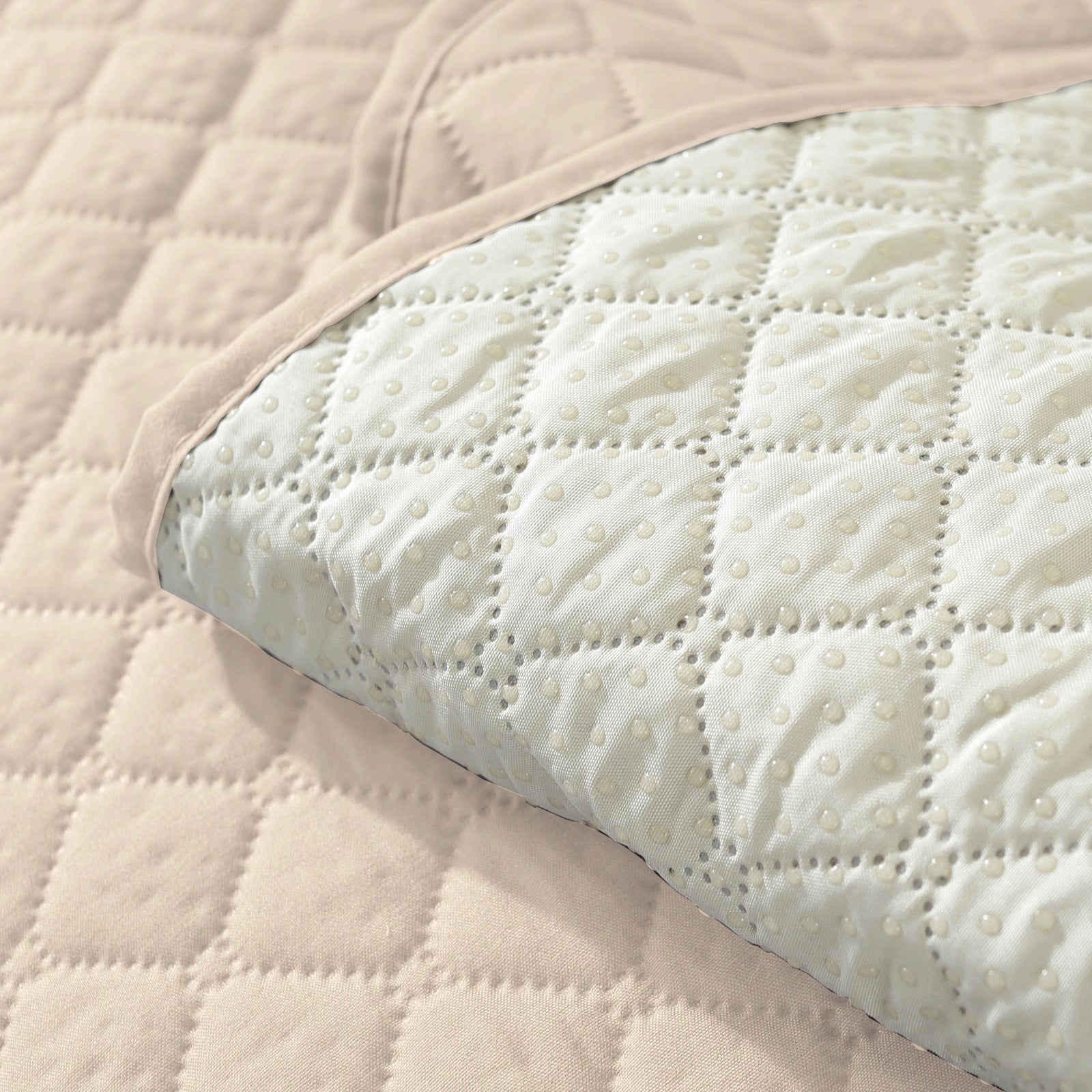 YSTYLE 2 Asientos Sofá Protector y Impermeable – Manta para Sofá Elástica, Antideslizante con Bolsillo de Almacenamiento, Ideal para Mascotas - Romboide