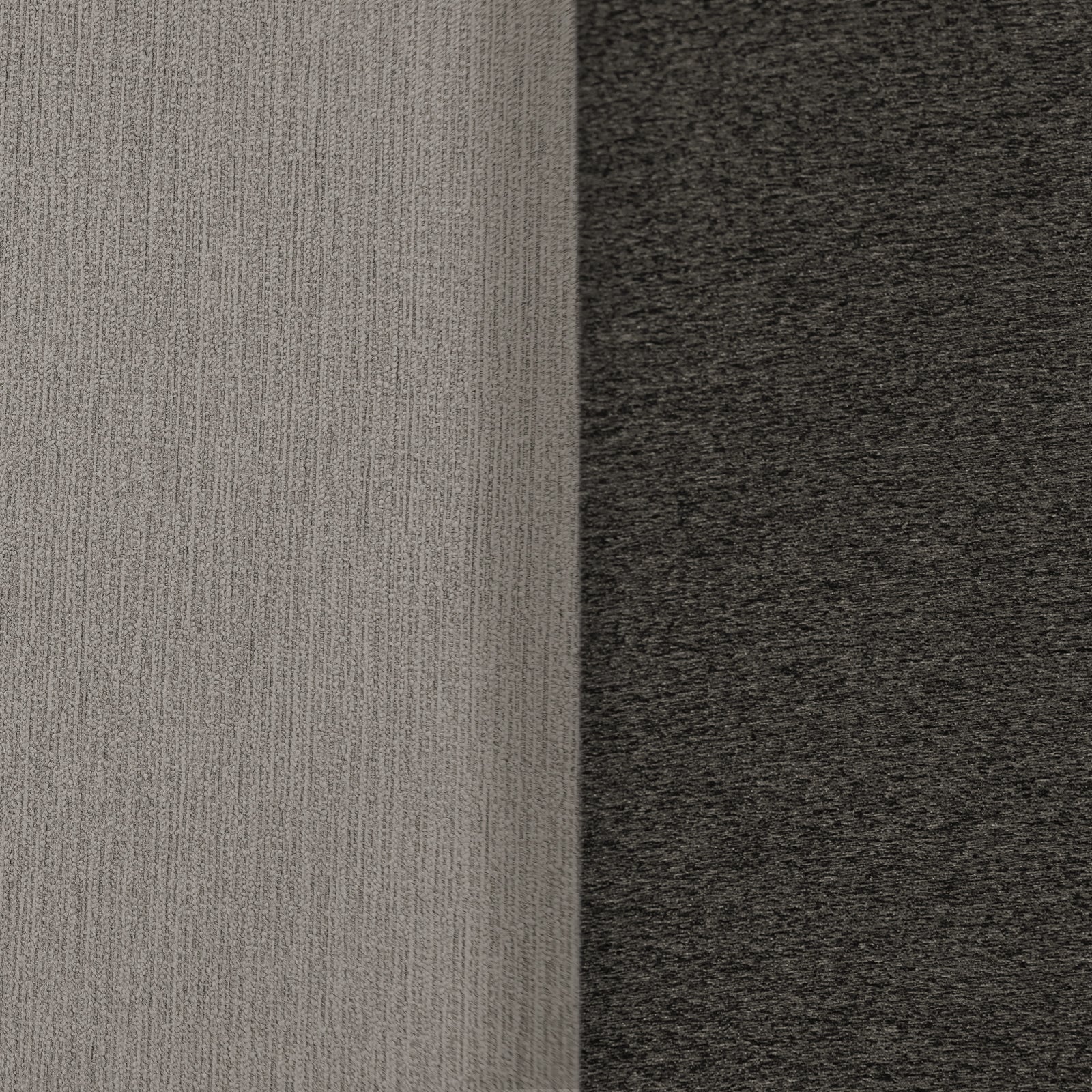 Ystyle 2 Pieces Linen Texture Blackout Curtains 140x145 cm Thermal